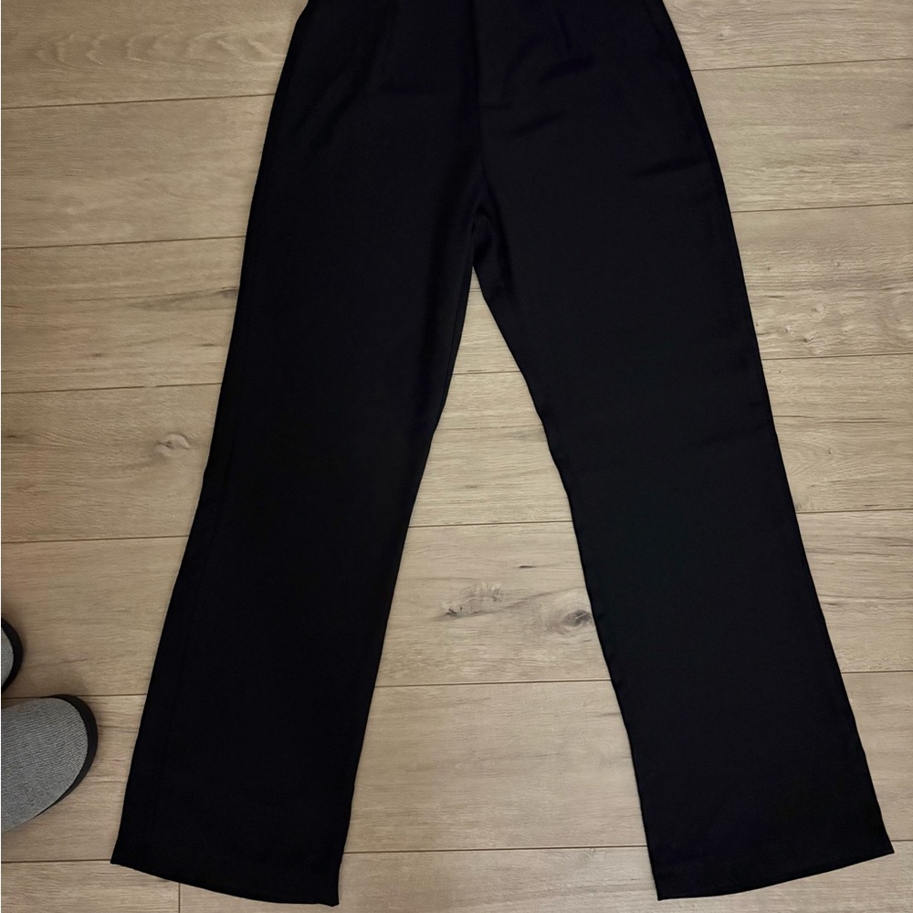 SHEIN Elegant Black Dress Pants